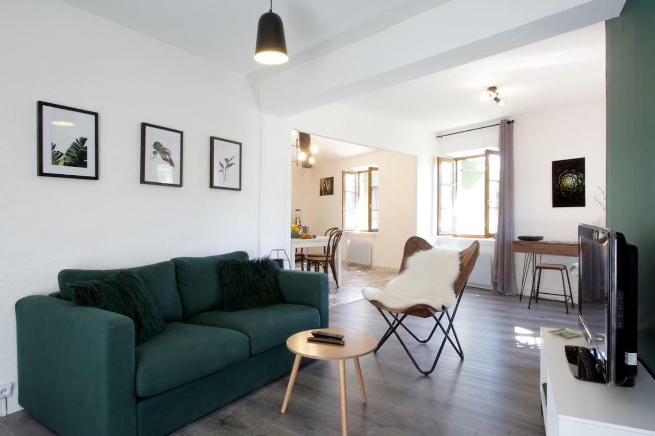 Les Gites De Laure - L'Or Vert, Appartement Avec Vue Sur Le Chateau, Parking Prive, Climatisation, Netflix, A 160 M De La Cite Medievale Καρκασόν Εξωτερικό φωτογραφία
